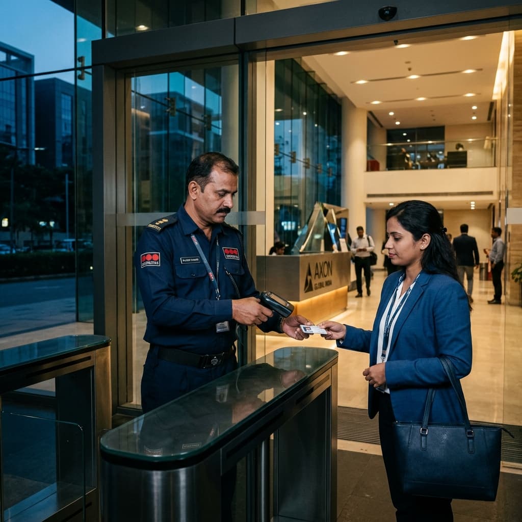 Client facility secured by Defensary Alpha guards in Lucknow